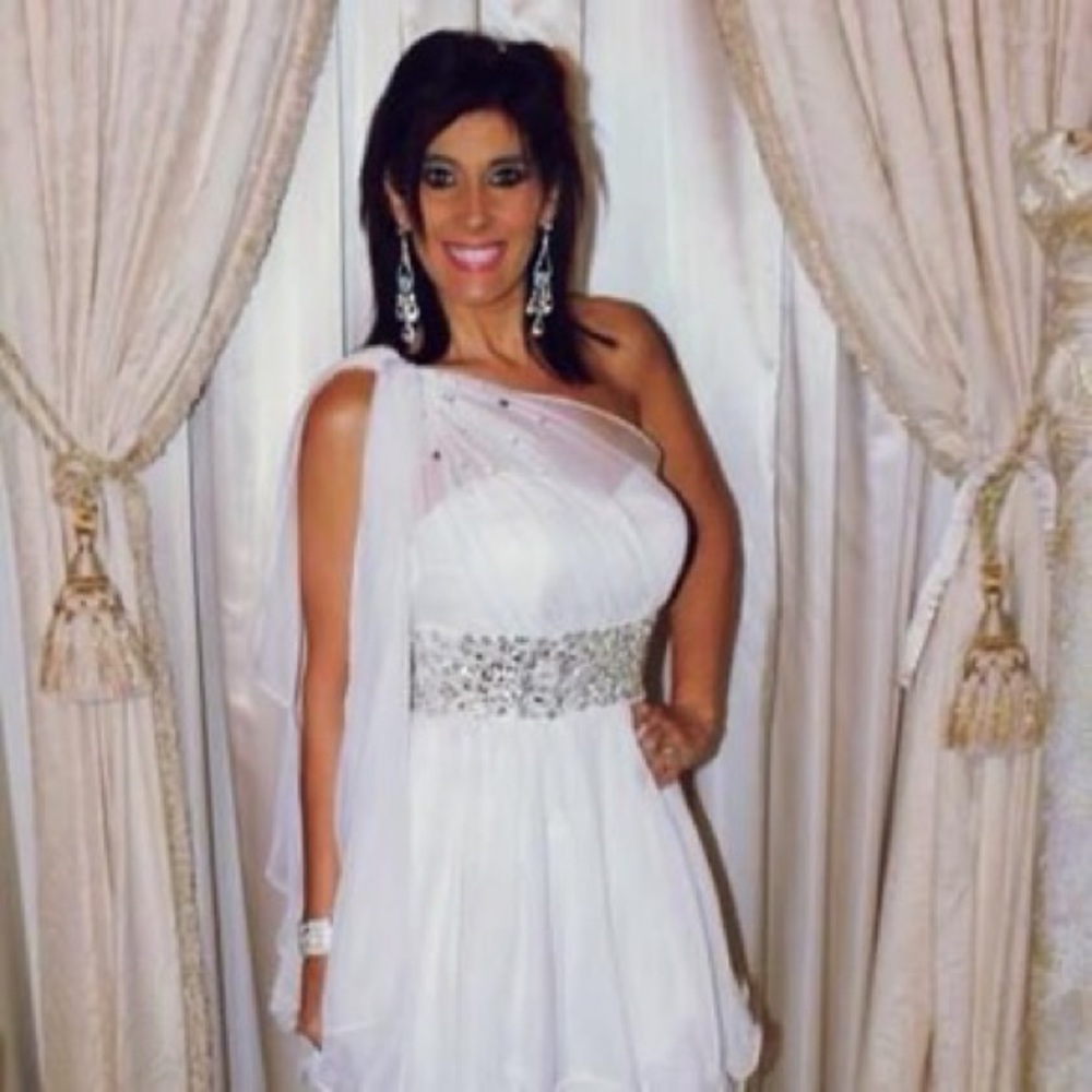 White Short VIENNA Dress
